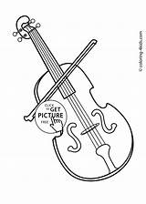 Violin Coloring Drawing Simple Kids Fiddle Pages Bow Easy Printable Instruments Musical Designlooter Getdrawings Drawings Paintingvalley Collection 97kb 1483 sketch template