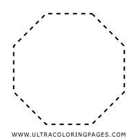 dashed octagon coloring page ultra coloring pages