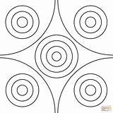 Mandala Circle Coloring Pages Dot Printable sketch template