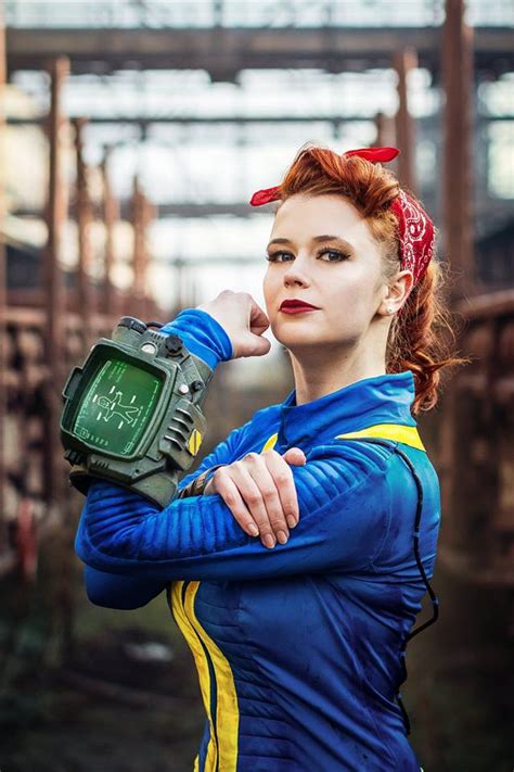 Cosplay Fallout 4 Goes Rosie The Riveter Omega Level