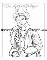 Dickens Coloring Characters Dodger Artful sketch template