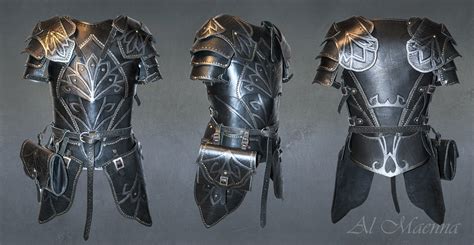 elven armor  shattan  deviantart