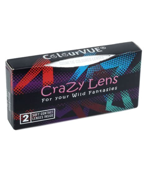 Colourvue 14mm Crazy Yellow Plague Quarterly Disposable Color Lenses