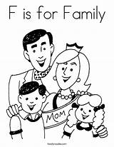 Coloring Family Pages Happy Colouring Template Printable Kids Outline Print Mom Twistynoodle Very sketch template