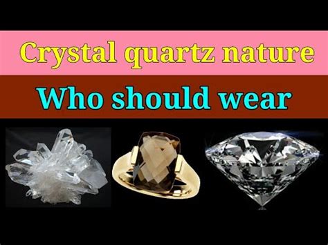 wear crystal quartz   benefits youtube