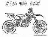 Ktm Ausmalbilder Ausmalen Dirtbike Malvorlagen Supercross Motorcross Colorier Kinder Bicicletas Hojas Colores Choisir Tableau sketch template