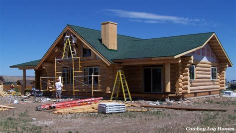 log home packages cowboy log homes