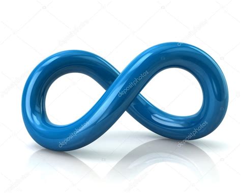 blue infinity symbol stock photo  valdum