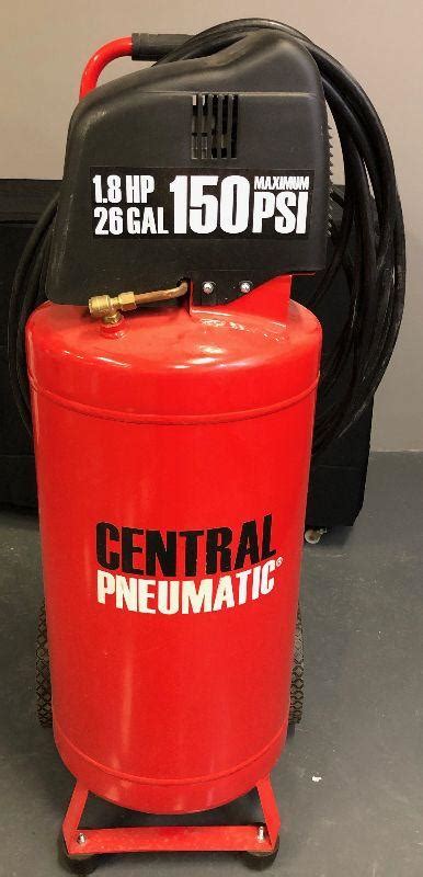 central pneumatic  hp  gal  maximum psi estatesalesorg