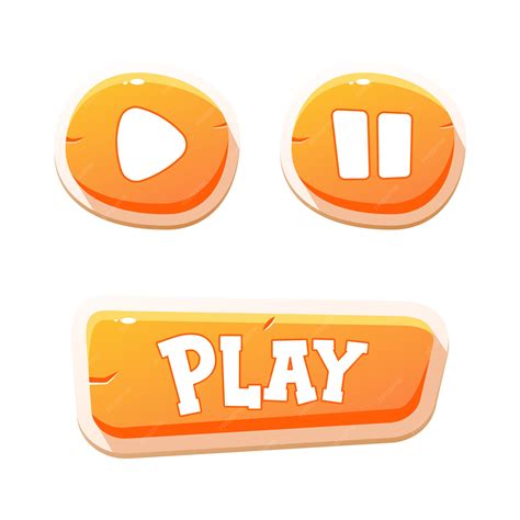 premium vector buttons  mobile games ui game design
