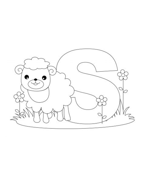 coloring  printable alphabet coloring pages letter  coloring page