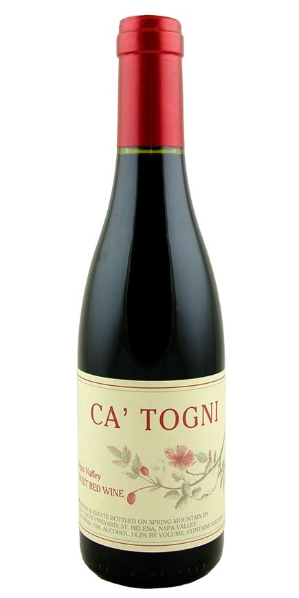 ca togni sweet red togni astor wines spirits