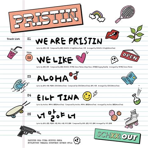 update pristin reveals track list for new mini album soompi