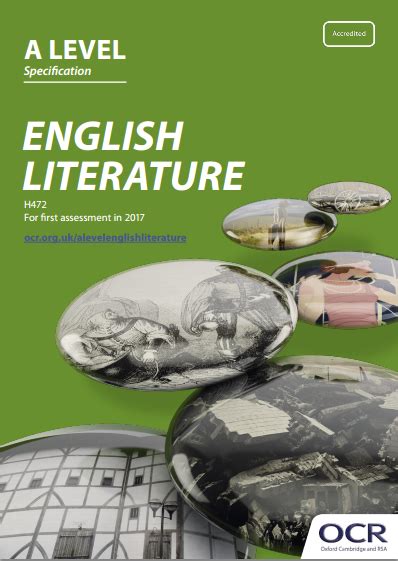 ocr english literature  level  specification  level exam june