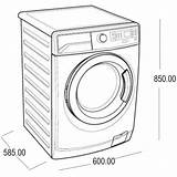Washing Machine Drawing Front Electrolux Load Getdrawings sketch template