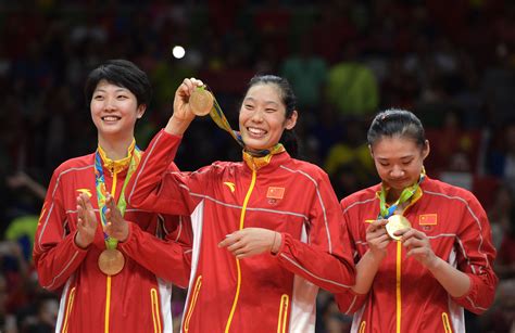 chinese olympic volleyball gold medallist   year doping ban