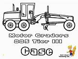 Coloring Pages Grader Road Macho Tractors Construction Divyajanani sketch template