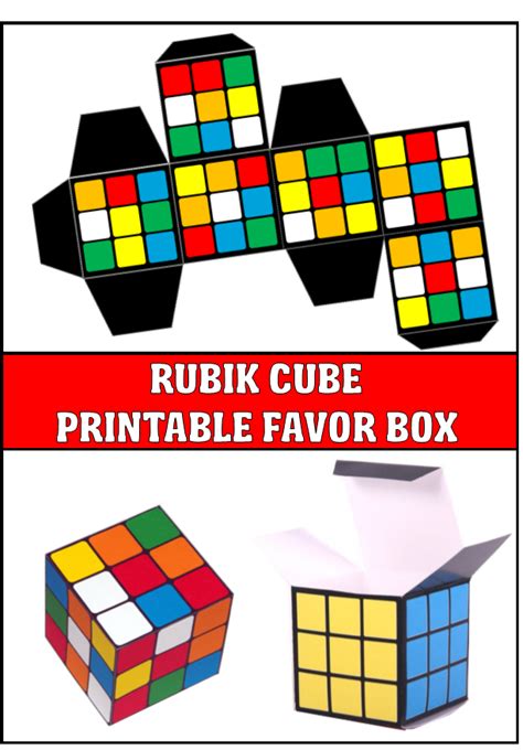 rubik cube sticker template printable printable templates