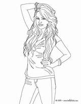 Gomez Miley Cyrus Hellokids Getdrawings sketch template