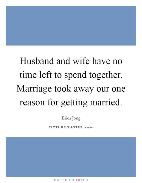 Husband And Wife Have No Time Left To Spend Together Marriage