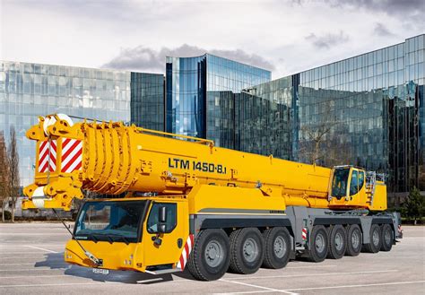 liebherr unveils ltm   crane   ton capacity equipment world