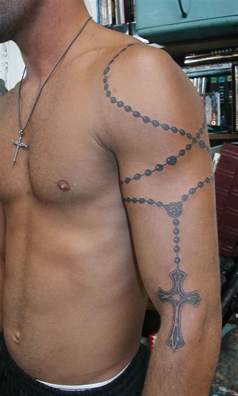 rosary tattoos designs ideas and meaning tattoos for you