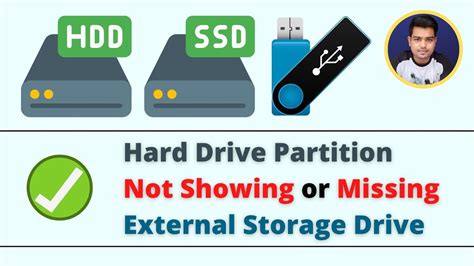 How To Fix Hard Disk Partition Not Showing Up In Windows 10 8 7