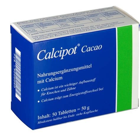 calcipot cacao kautabletten shop apothekecom