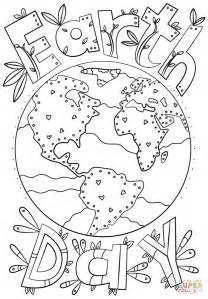 earth day doodle coloring page  printable coloring pages earth day coloring pages earth
