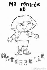 Rentree Scolaire Coloriages Maternelle Materiel sketch template