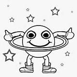 Coloring Space Solar Milky Kids System Way Outer Drawing Pages Planet Galaxy Stars Cartoon Printable Face Color Sheets Moon Activities sketch template