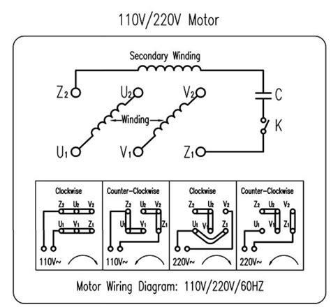 motor wiring diagram images   wire diagram electrical motor