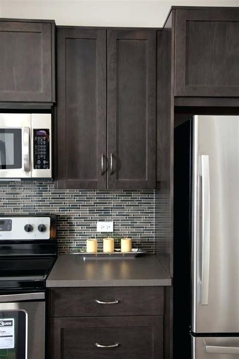 grey stained maple cabinets brown kitchen remodel small kitchen remodel kitchen design diy