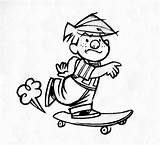 Dennis Skateboarding Menace Skateboard Tattoo Drawing Boy Broken Killin Abe Getdrawings sketch template