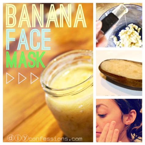 15 Amazing Homemade Face Mask Recipes That Easy To Make Banana Faces