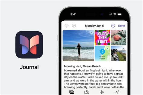 apples  journaling app turns  iphone   digital diary