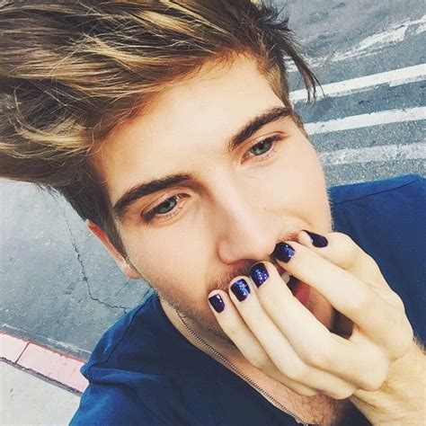 Joey Graceffa On Instagram “went All The Way ” Men Nail Polish