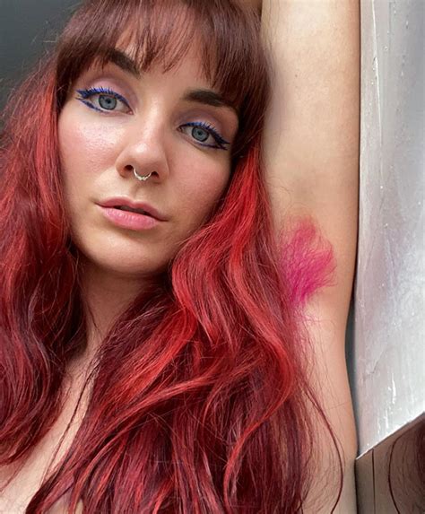 Women With Dyed Armpit Hair Weird Instagram Beauty Trend Camtrader