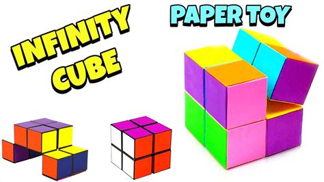diy fidget toy    viral tiktok fidget toy infinity cube youtube