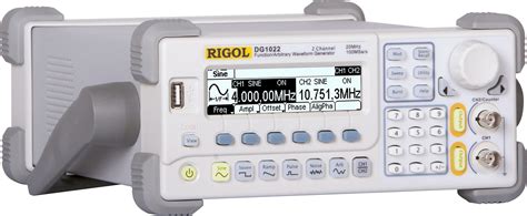 rigol dg channels  frequency maximum  mhz techedu