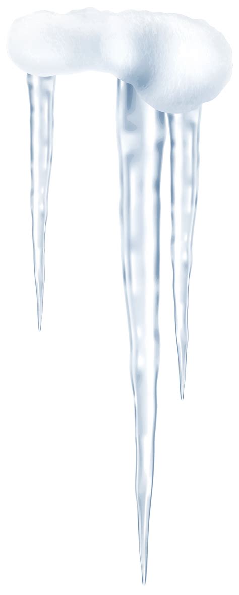 ice small icicles transparent png clip art image png