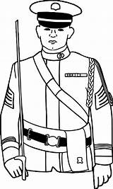 Coloring Army Getcolorings Sailor Military Sniper Wecoloringpage sketch template