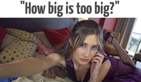 How Big Is Too Big Here S What Women Think About