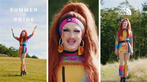 north face launches summer  pride  featuring drag queen pattie gonia  post