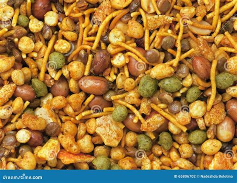 dry indian snack stock photo image  roasted bombay
