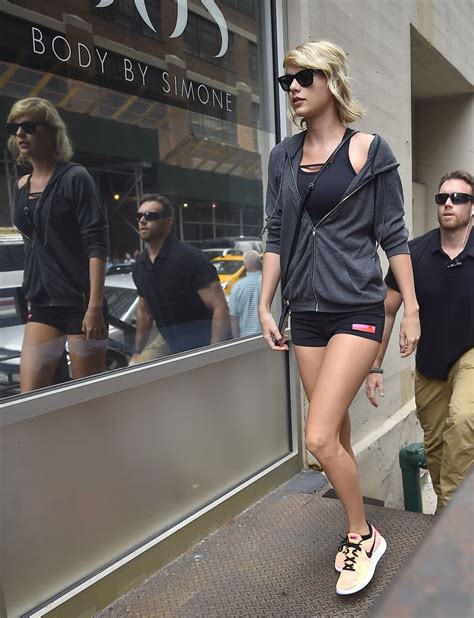 Taylor Swift Wearing Shorts In Nyc August 2016 Popsugar Celebrity Photo 6
