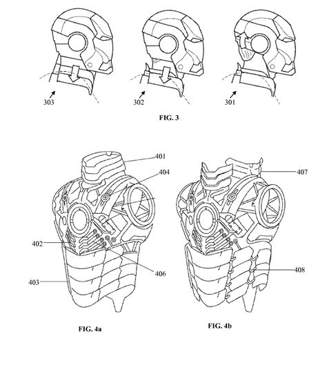 patent  iron man suit google patents