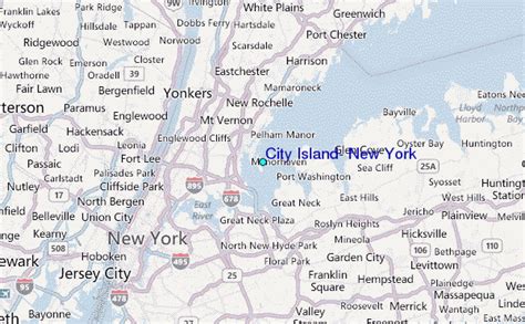 city island  york tide station location guide