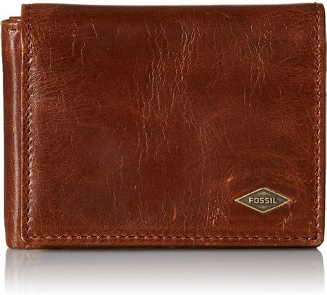 vi nam fossil rfid blocking leather execufold trifold wallet