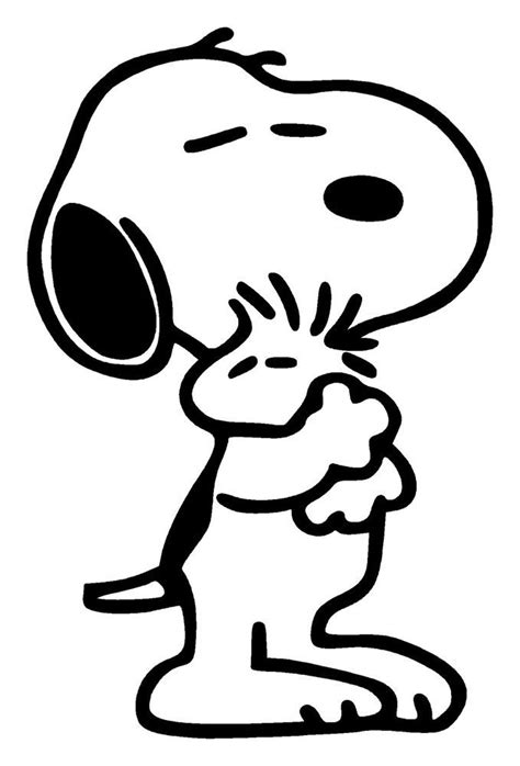 snoopy coloring pages snoopy love snoopy  woodstock
